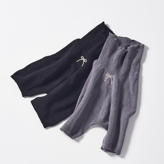 上質シルク90%腹巻3分丈 パンツ 冷え対策・温活に