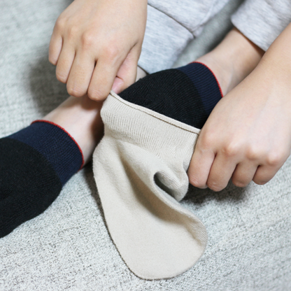 つま先靴下～蒸れずにポカポカ