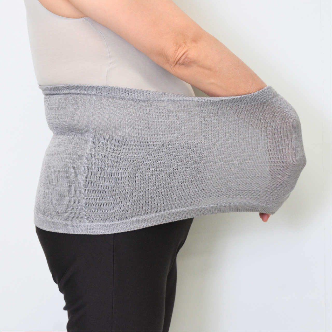 薄手シルク腹巻～冷え取り温活に