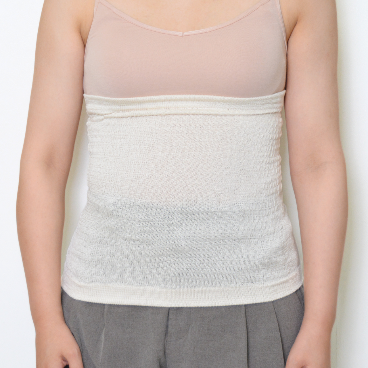 薄手シルク腹巻～冷え取り温活に