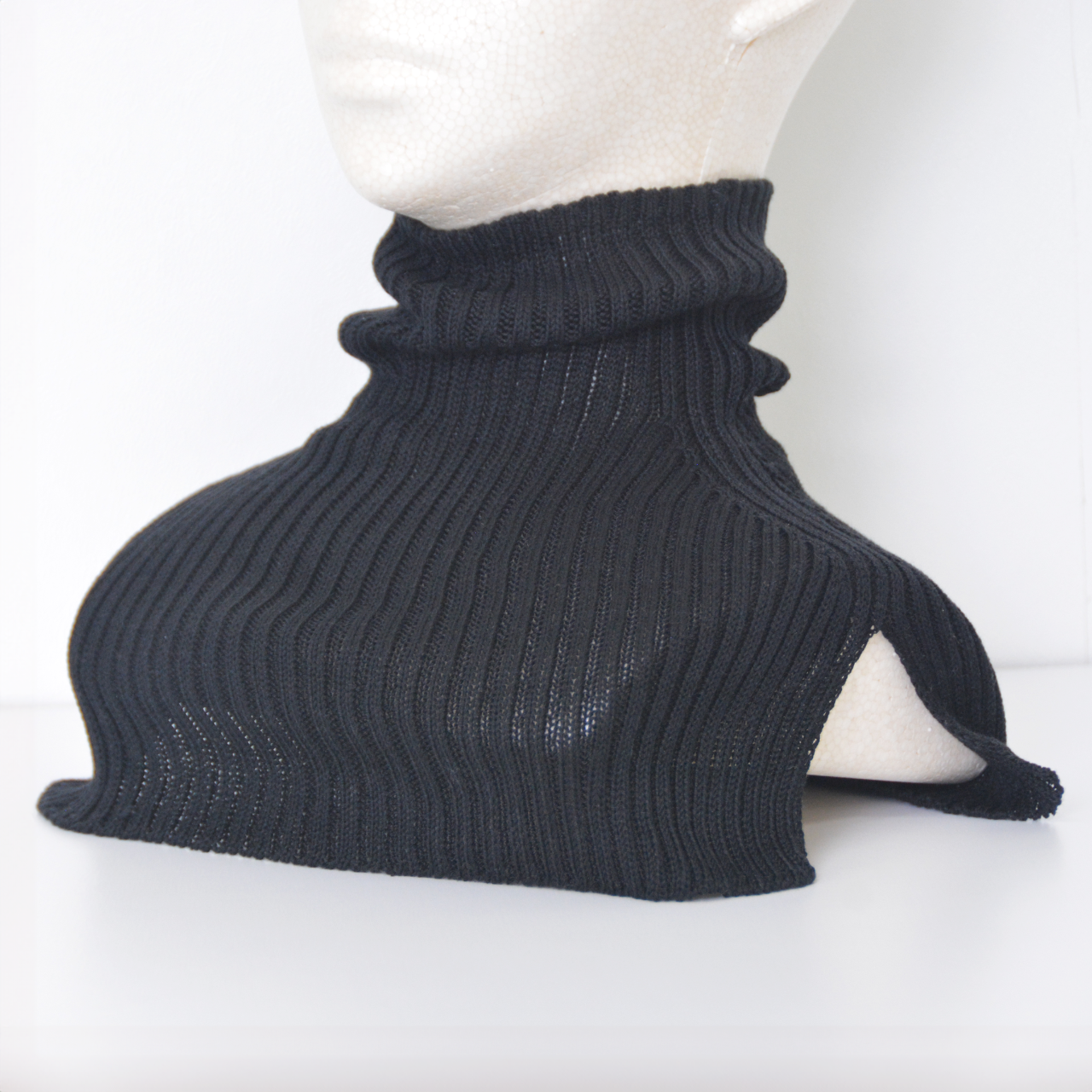 シルク100%ネックガードロング