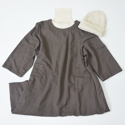 シルク100%ネックガードロング