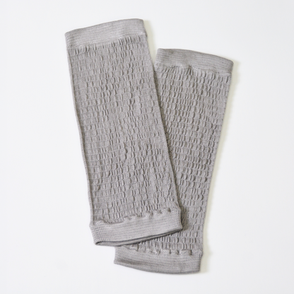 薄手シルクレッグウォーマーかかとなし冷え取り・室内用就寝用