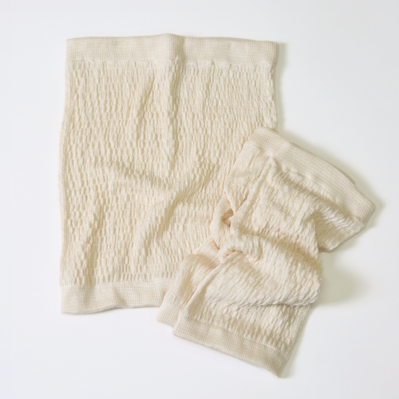 セットがお得！！冷え取りシルク100%の腹巻・レッグウォーマー