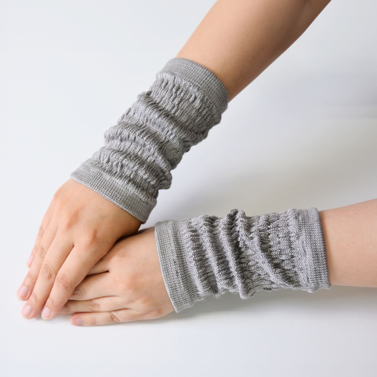 手首足首シルクウォーマー冷え取り