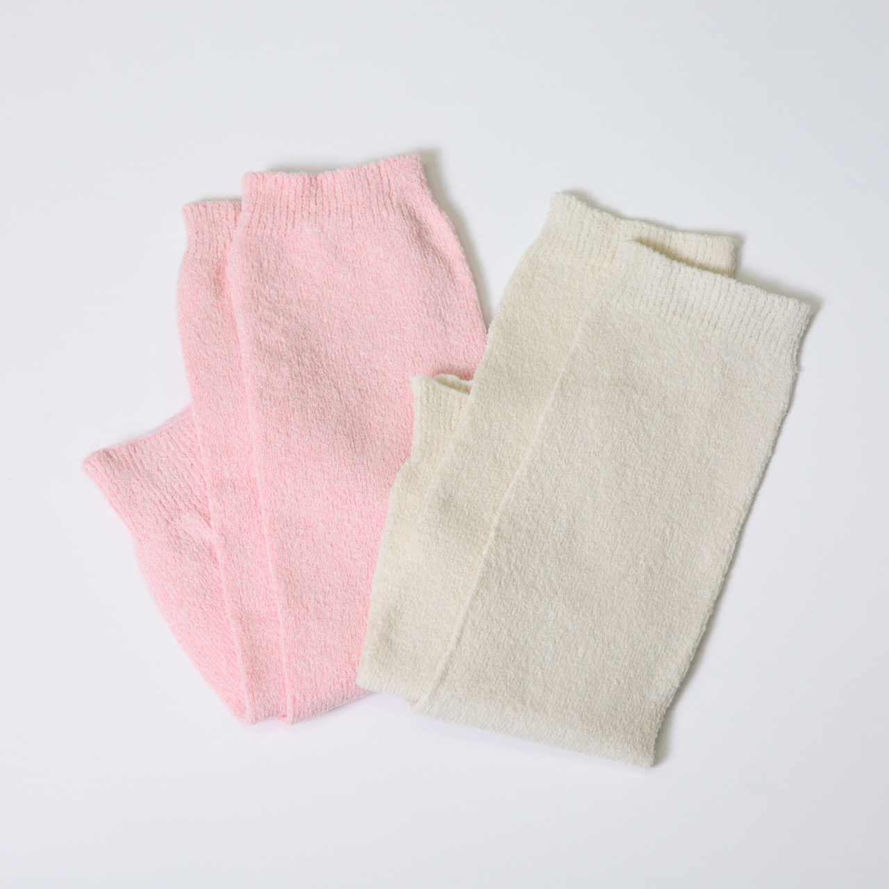 レッグウォーマーかかとなし冷え取り・室内就寝用