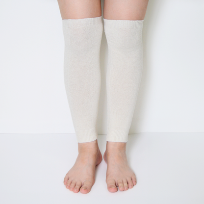 レッグウォーマーかかとなし冷え取り・室内就寝用