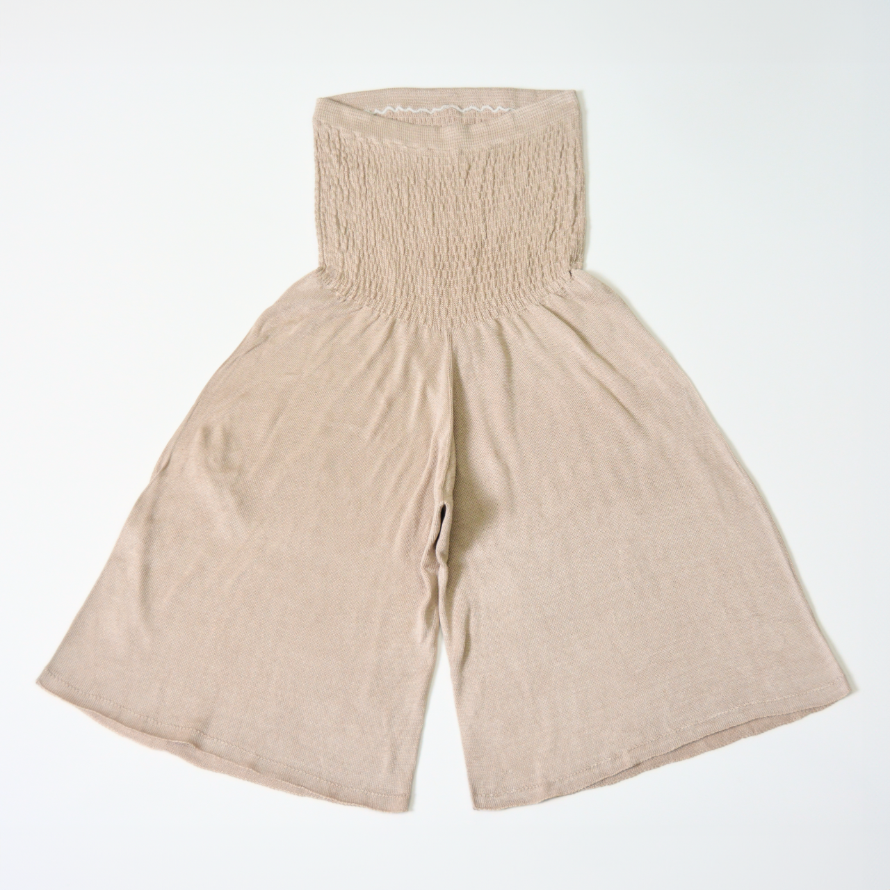 腹巻付きペチパンツシルク100%