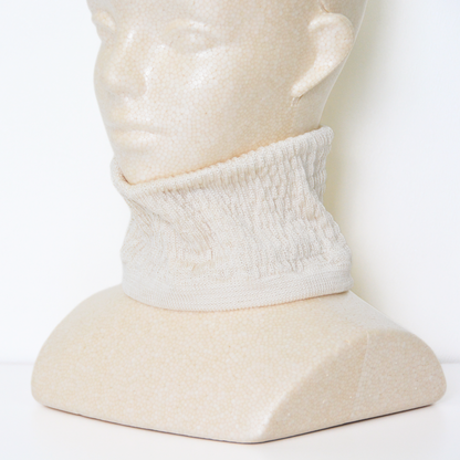 ネックウォーマーシルク100%室内就寝用に