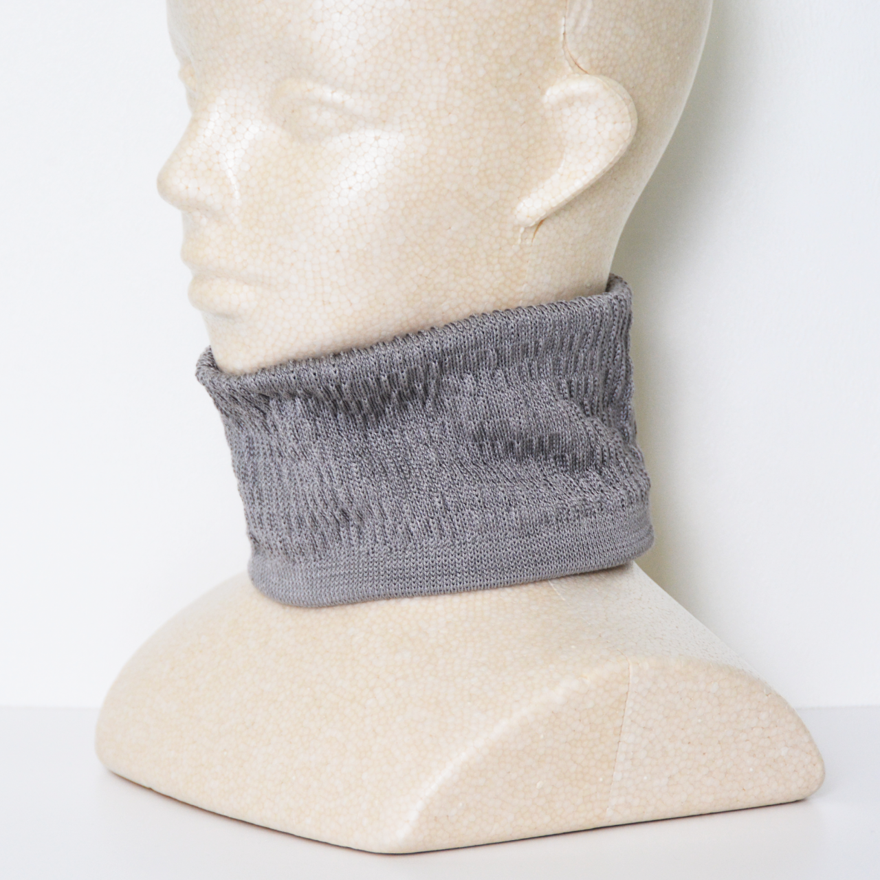 ネックウォーマーシルク100%室内就寝用に