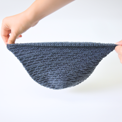 ニット帽ラムウール100％ビーニー帽