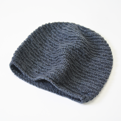 ニット帽ラムウール100％ビーニー帽