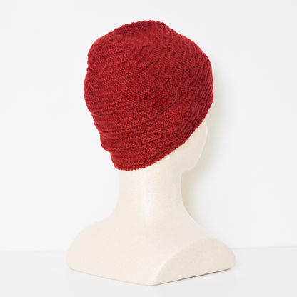 ニット帽ラムウール100％ビーニー帽