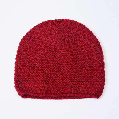 ニット帽ラムウール100％ビーニー帽