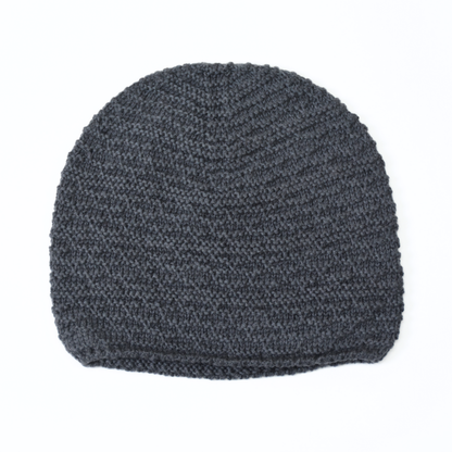 ニット帽ラムウール100％ビーニー帽
