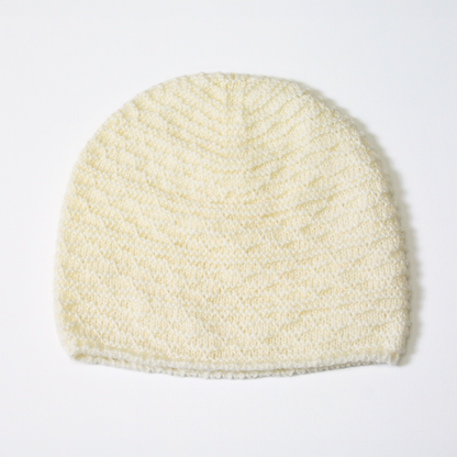 ニット帽ラムウール100％ビーニー帽