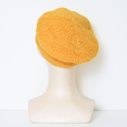 ウール混 スラブベレー帽