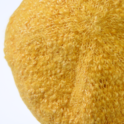 ウール混 スラブベレー帽