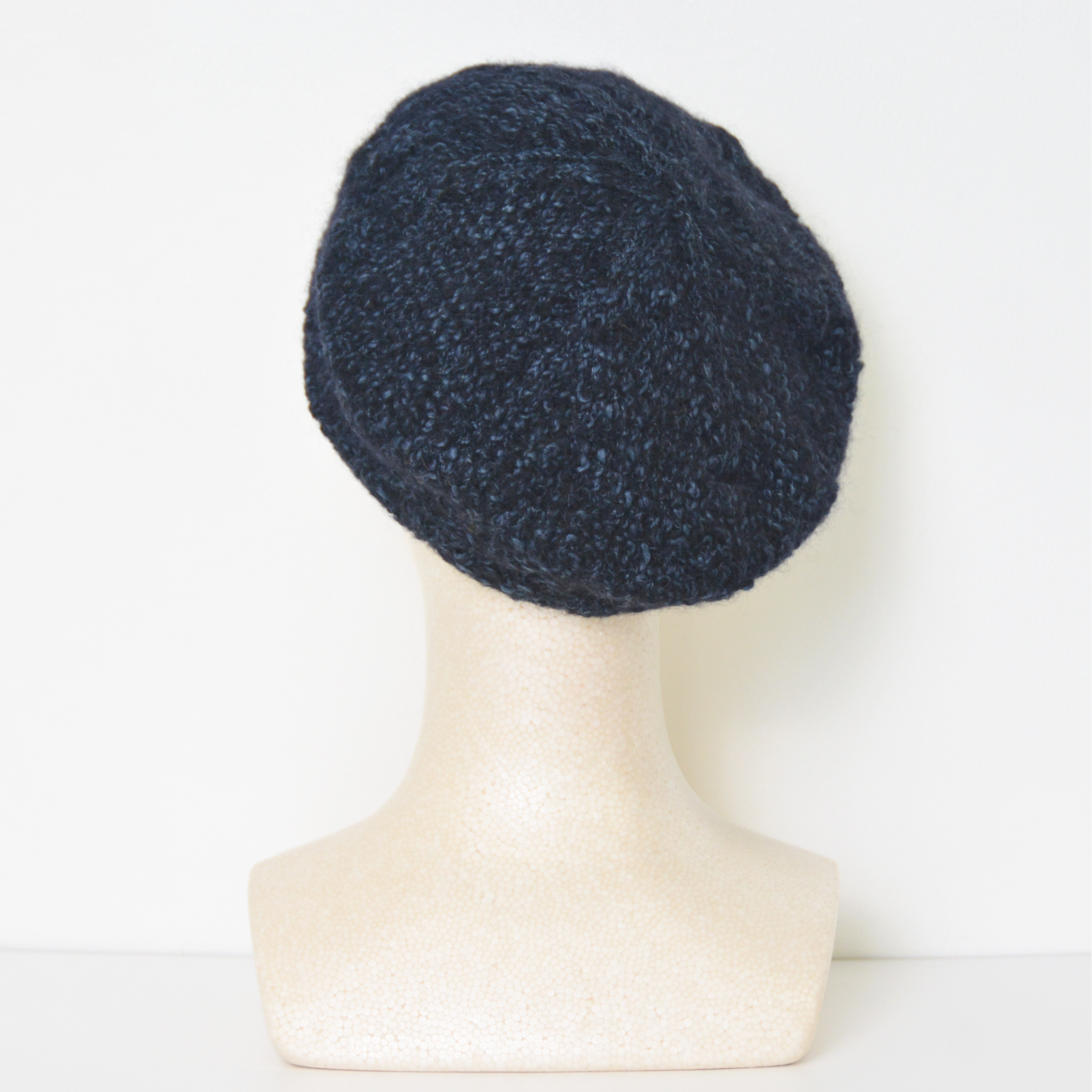 ウール混 スラブベレー帽