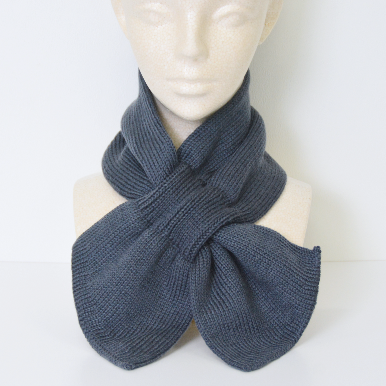 差し込みマフラー ラムウール100%