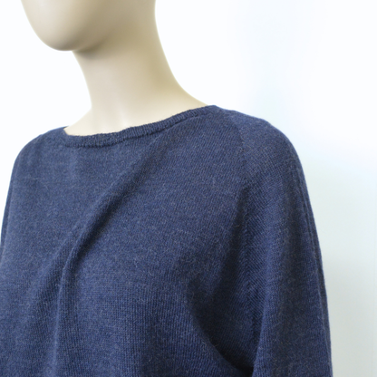 ベビーアルパカ100％ ボートネック セーター