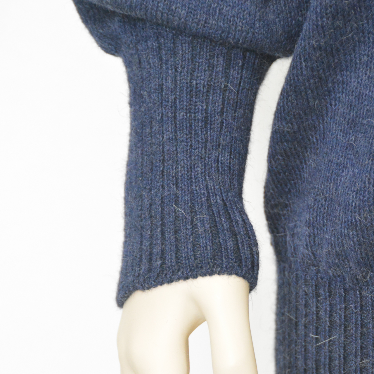 ベビーアルパカ100％ ボートネック セーター