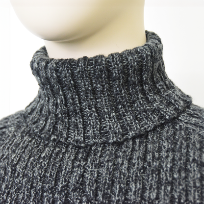 ウール混 スラブハイネックスヌード