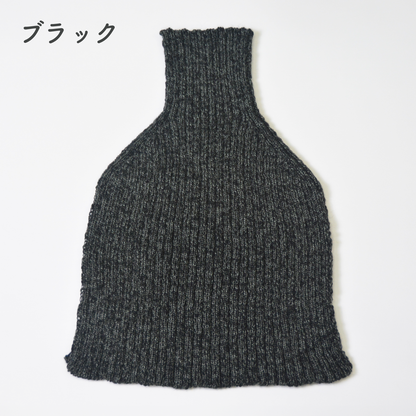 ウール混 スラブハイネックスヌード