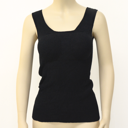 上質シルク90% ブラ付きタンクトップインナー