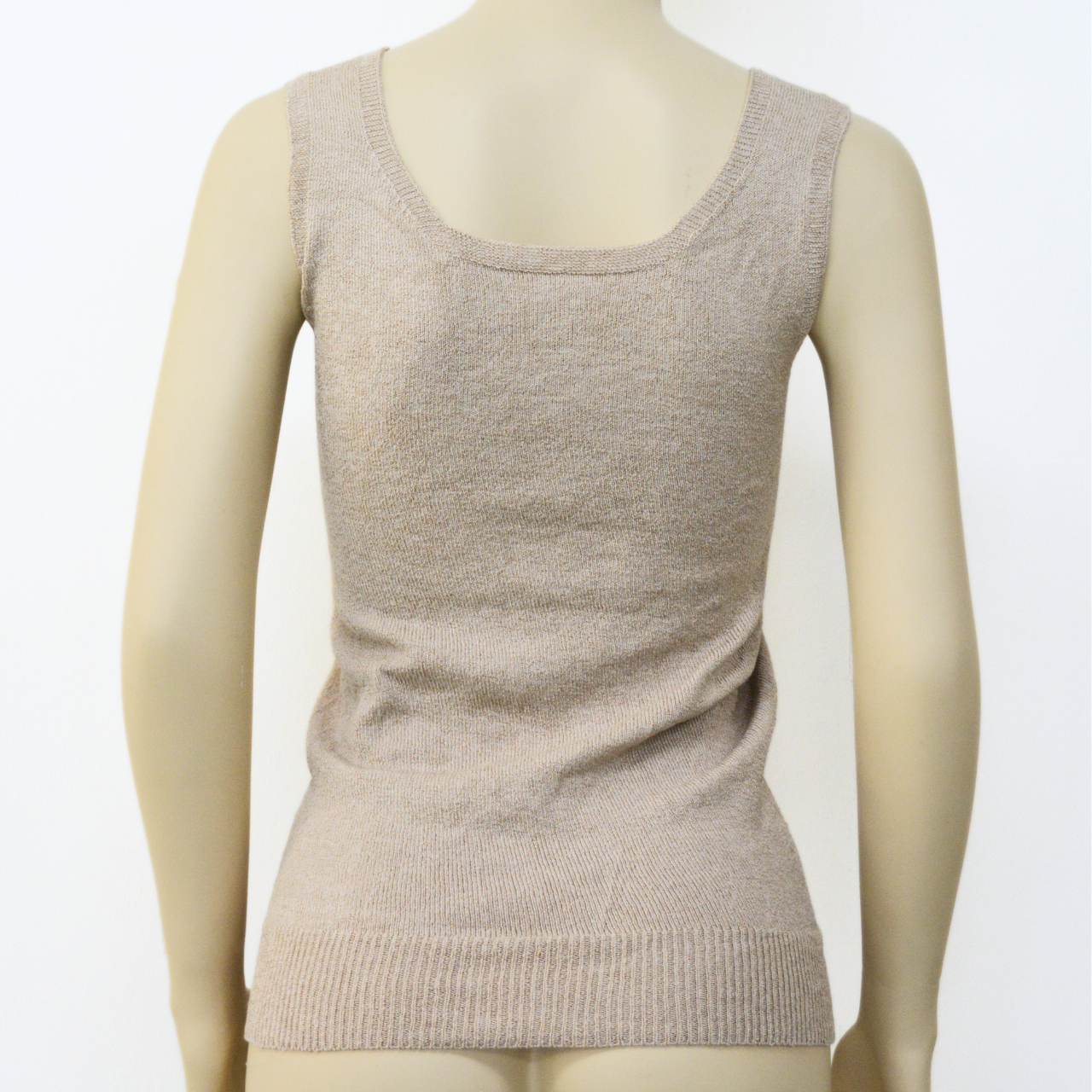 上質シルク90% ブラ付きタンクトップインナー