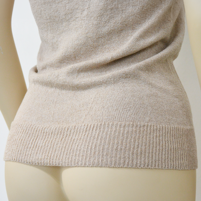 上質シルク90% ブラ付きタンクトップインナー