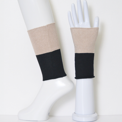 上質シルク90％ 手首足首ウォーマー｜選べるオリジナルカラー