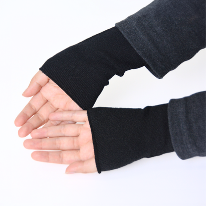 上質シルク90％ 手首足首ウォーマー