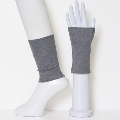 上質シルク90％ 手首足首ウォーマー