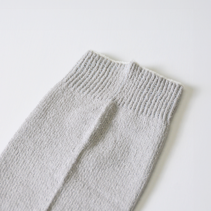 レッグウォーマーかかと付きシルク90％冷えケア・温活に