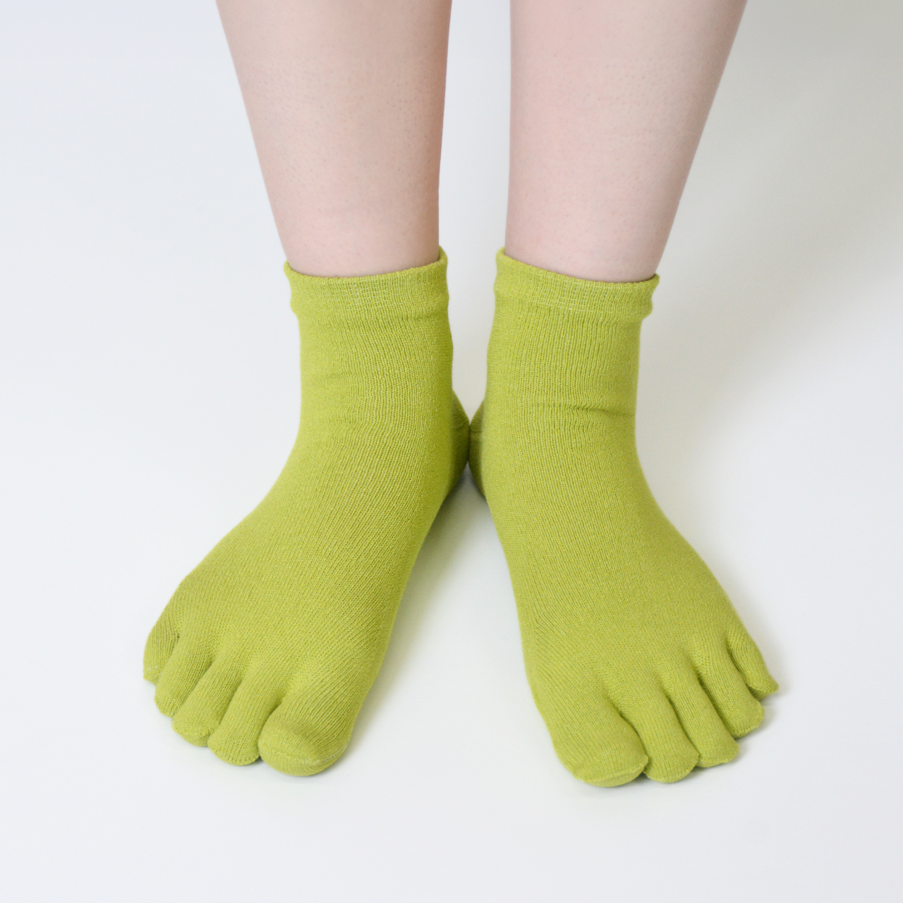 美濃和紙くつした（五本指）消臭力98％さらりと快適