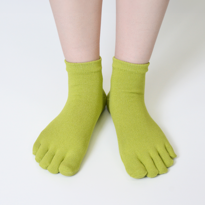 美濃和紙くつした（五本指）消臭力98％さらりと快適