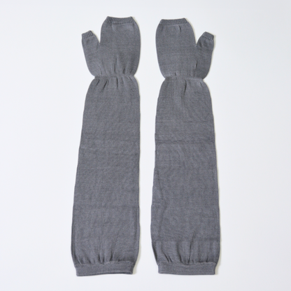 夏用UVカットアームカバーロング丈 シルク100%