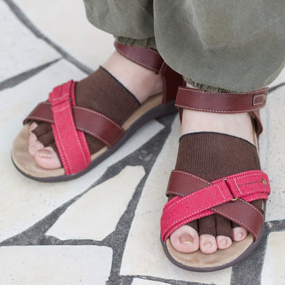 サンダル用靴下（五本指）美濃和紙で叶える涼やかなスタイル