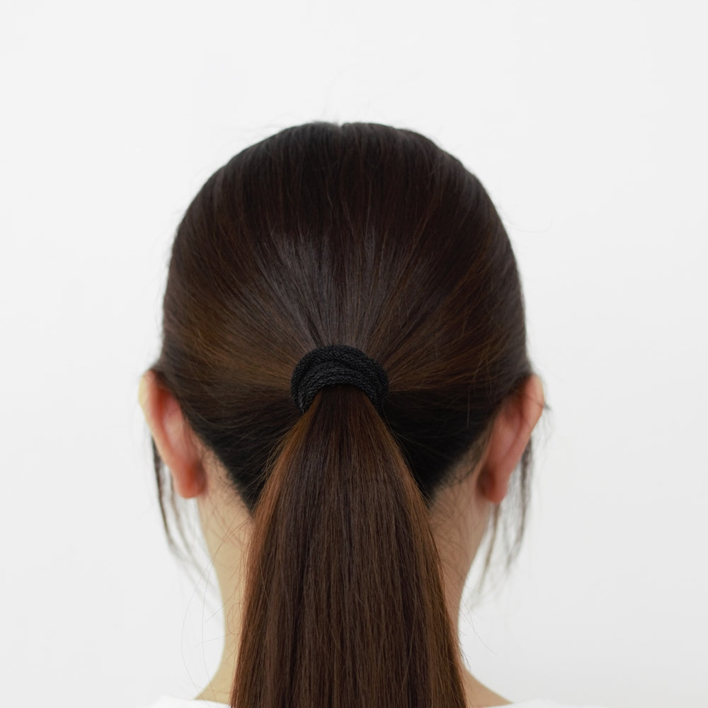 シルクヘアゴム静電気除去～キューティクル整う