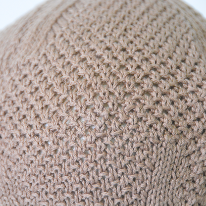 希少高級綿100％ニットベレー帽～日本製