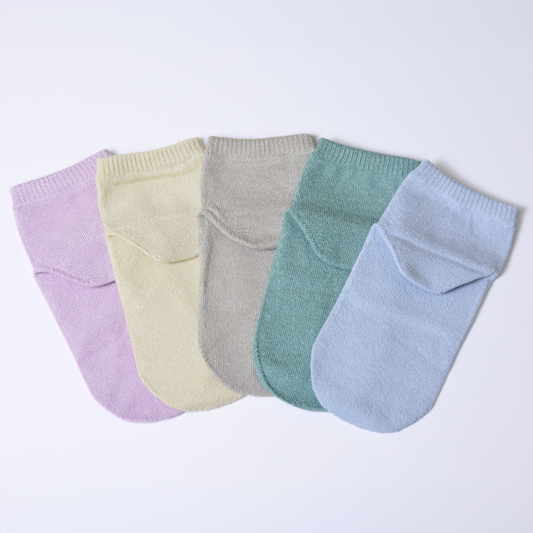 シルクショート靴下～パステルカラー