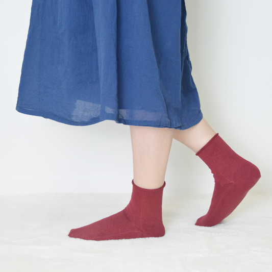 秋冬シルクソックス 外出用