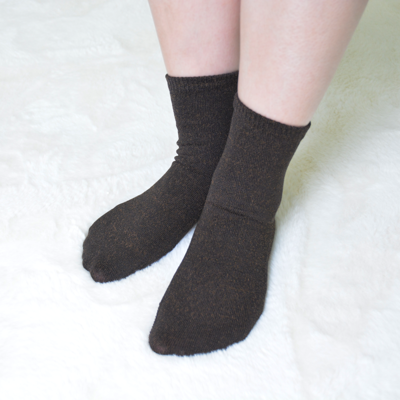 秋冬シルクソックス 外出用