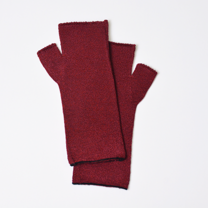 ハンドウォーマー上質シルク90％以上使用