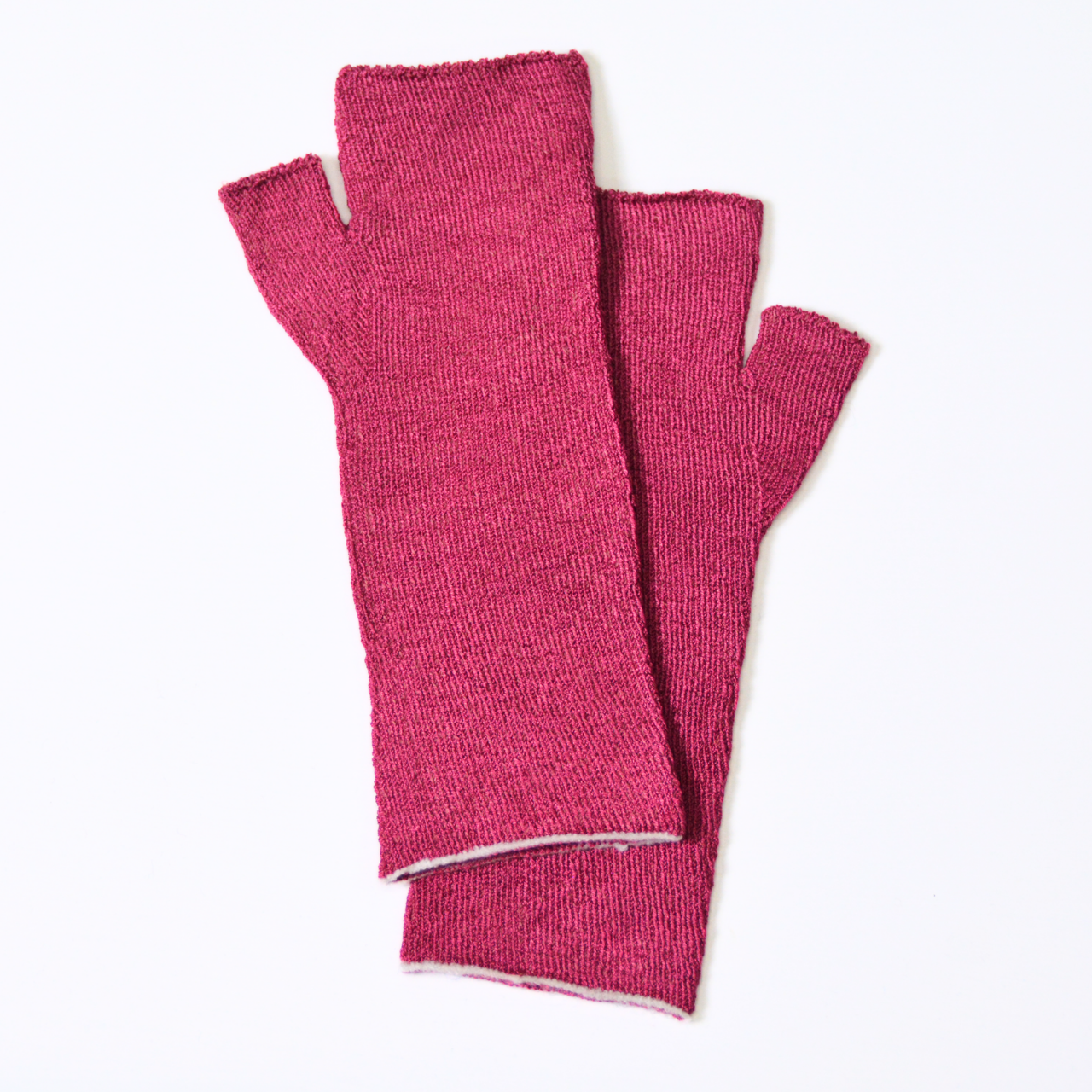 ハンドウォーマー上質シルク90％以上使用