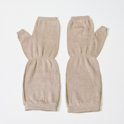 UVカットアームカバーショート丈シルク100%