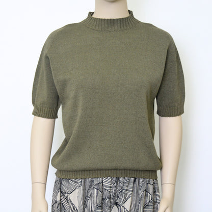 サマーニットセーター大人の夏に～美濃和紙糸100%