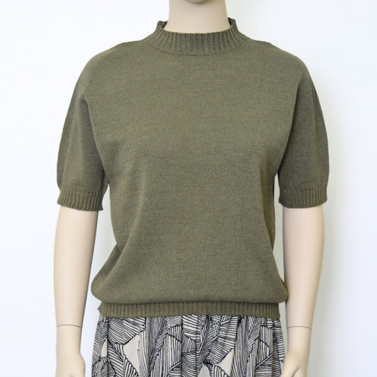 サマーニットセーター大人の夏に～美濃和紙糸100%