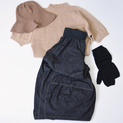 サマーニットセーター大人の夏に～美濃和紙糸100%